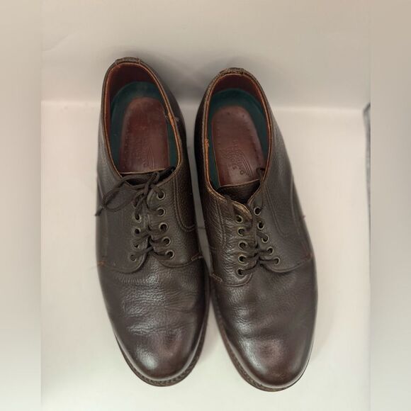 Red Wings Men’s 10.5 Slip Resistant Brown Leather Oxford Work Shoes - Picture 6 of 9